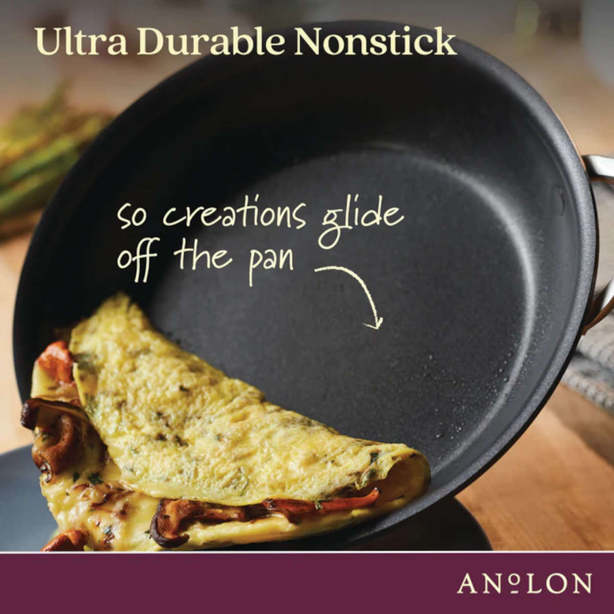 Anolon Endurance+ Nonstick Induction Saucepan 20cm (3.8L)