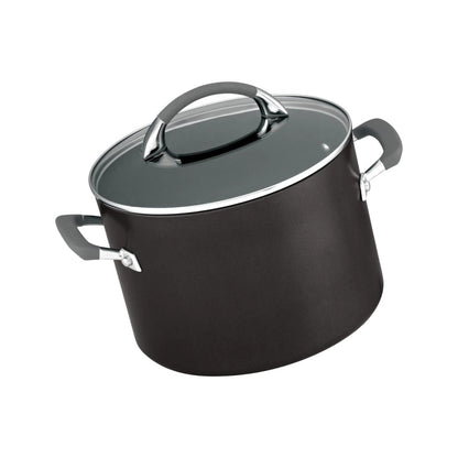 Anolon Endurance+ Nonstick Induction Stockpot Bonus Pasta Insert 24cm (7.6L)