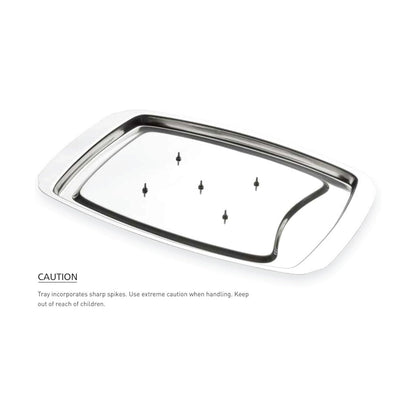 Avanti Carving Tray with Spikes Stainless Steel
