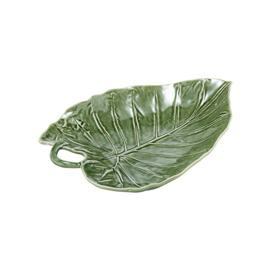 Bordallo Pinheiro Monstera Leaf Platter Green 42cm