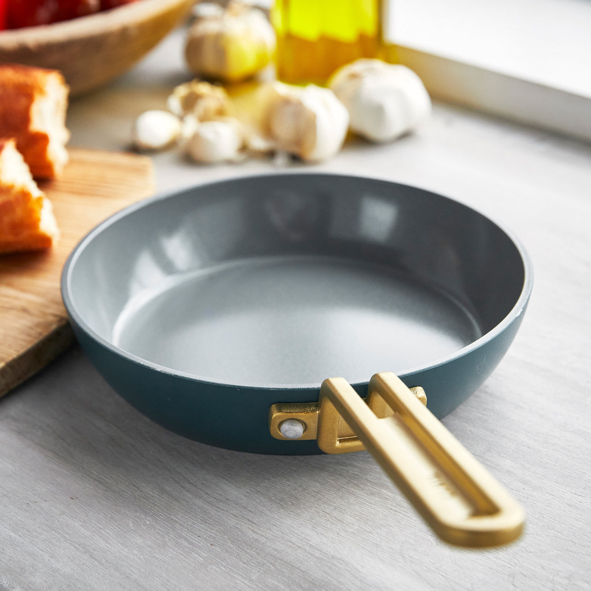 GreenPan™ Stanley Tucci™ Ceramic Nonstick Frypan Venetian Teal 20cm