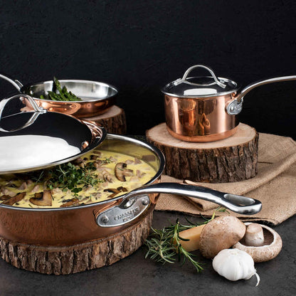 Chasseur Escoffier Induction Sauté Pan with Lid 28cm