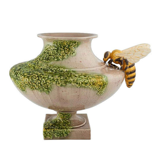 Bordallo Pinheiro The Meaning Vase with Bee