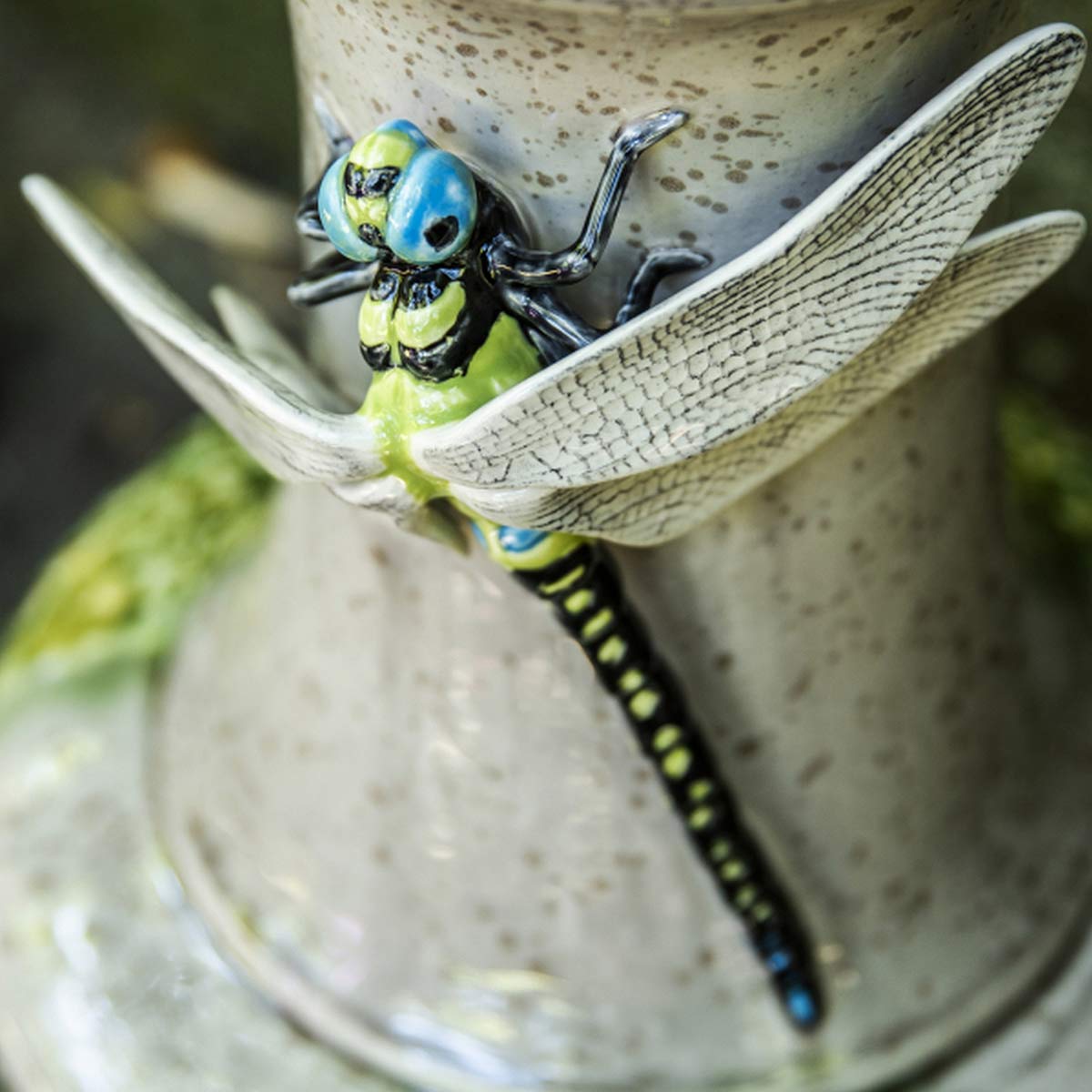 Bordallo Pinheiro The Meaning Vase Dragonfly 50cm