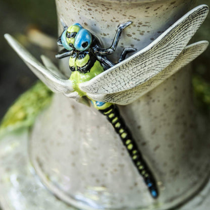Bordallo Pinheiro The Meaning Vase Dragonfly 50cm