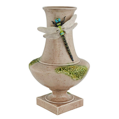 Bordallo Pinheiro The Meaning Vase Dragonfly 50cm