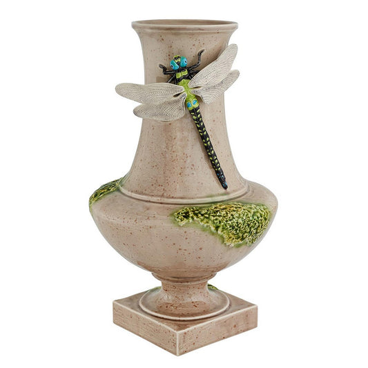 Bordallo Pinheiro The Meaning Vase Dragonfly 50cm