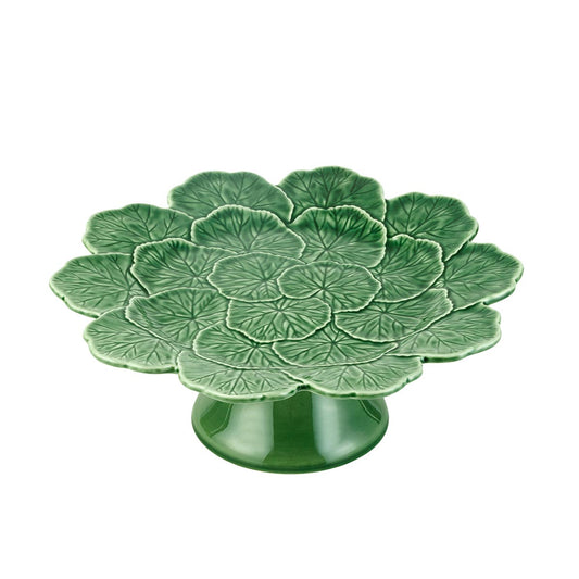 Bordallo Pinheiro Geranium Cake Stand 33cm