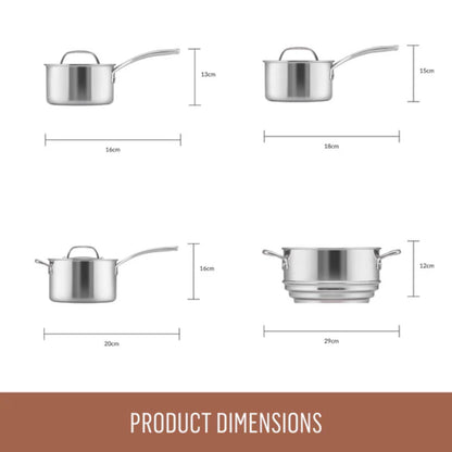 Essteele Eternità Cookware Set 4 Piece