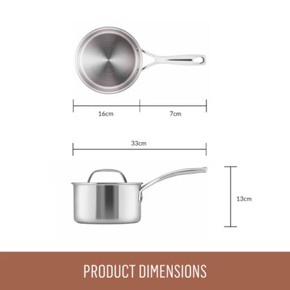 Essteele Eternità Saucepan 16cm (1.8L)