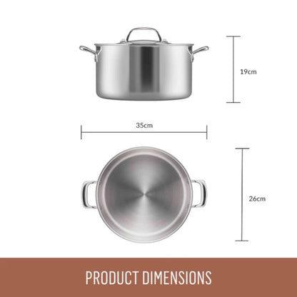 Essteele Eternità Stockpot 26cm (7.6L)