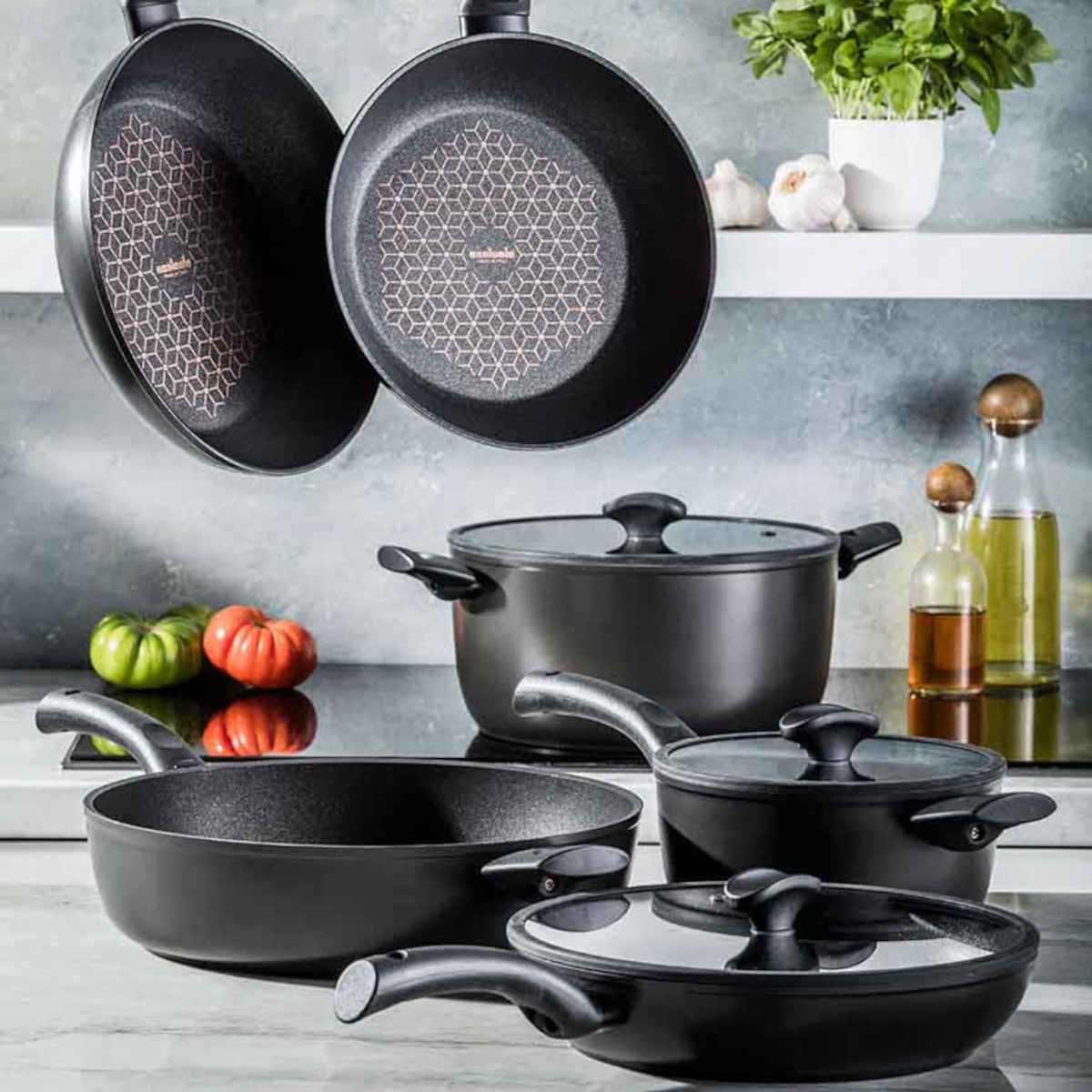Essteele Per Salute Covered Saute Pan 32cm (5.7L)