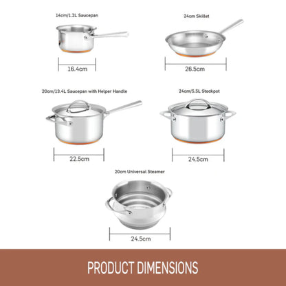 Essteele Per Vita Cookset 5 Piece