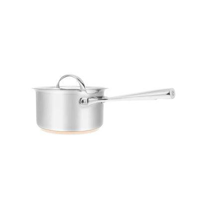 Essteele Per Vita Copper Base Stainless Steel Induction Covered Saucepan 16cm (1.9L)