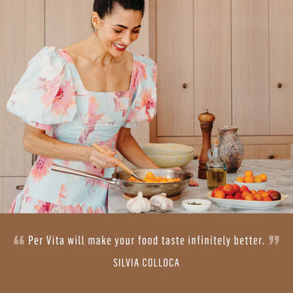 Essteele Per Vita Copper Base Stainless Steel Induction Covered Sauteuse 28cm (5.2L)