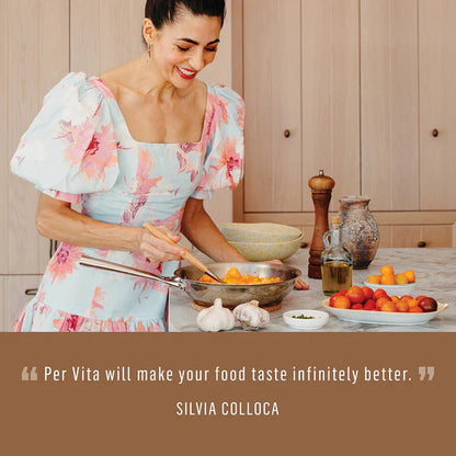 Essteele Per Vita Copper Base Stainless Steel Induction Covered Stockpot 24cm (7.1L)