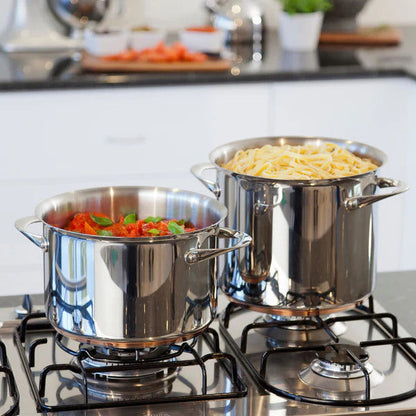Essteele Per Vita Copper Base Stainless Steel Induction Covered Stockpot 24cm (7.1L)
