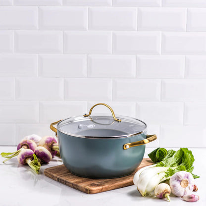 GreenPan Padova Casserole Smokey Sky Blue 24cm (4.7L)