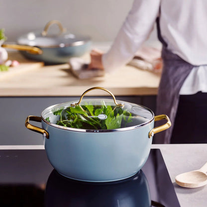 GreenPan Padova Casserole Smokey Sky Blue 24cm (4.7L)