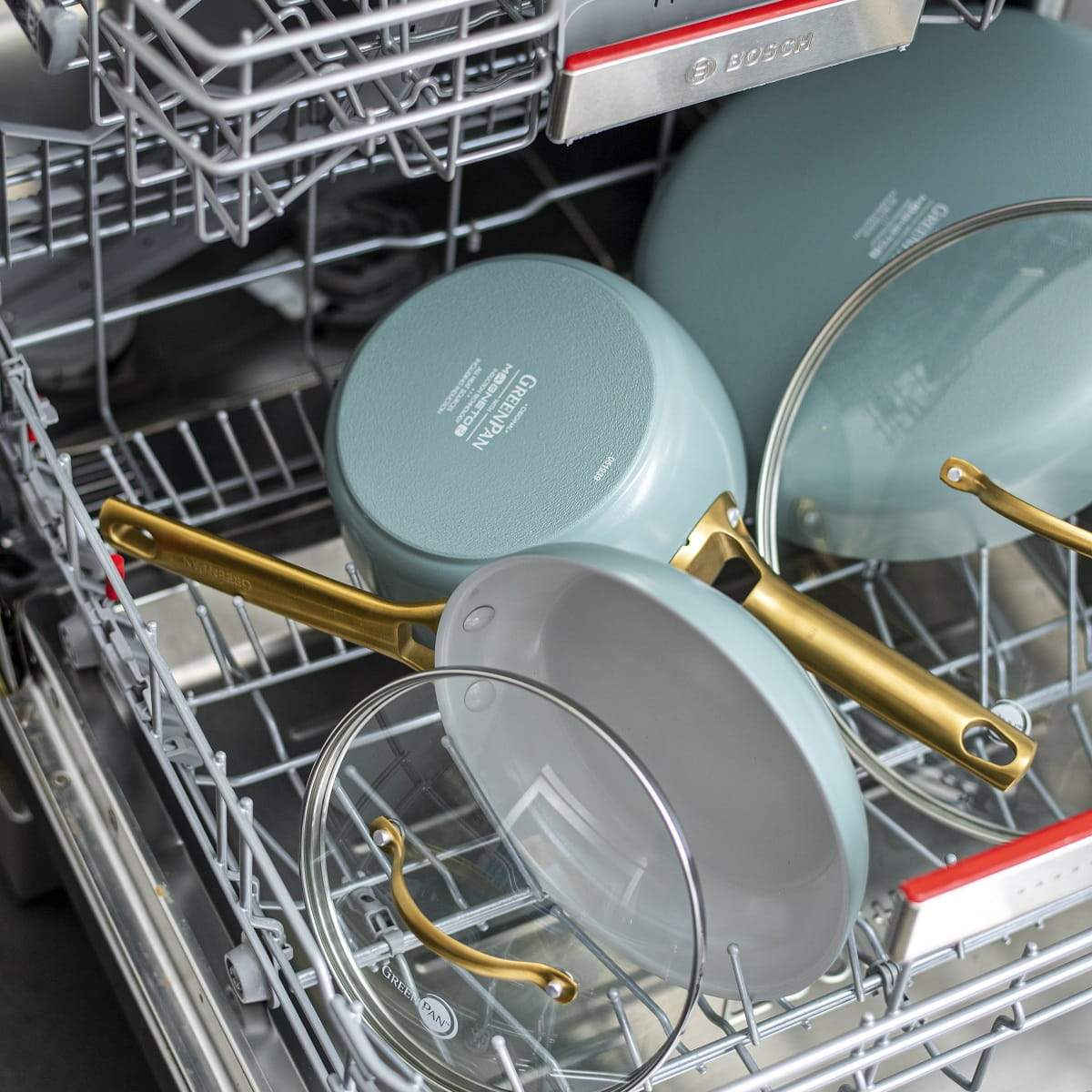 GreenPan Padova Cookware Set Smokey Blue (Set of 6)