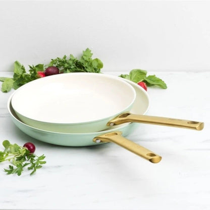 GreenPan Padova Frypan Set Mint 26cm & 30cm
