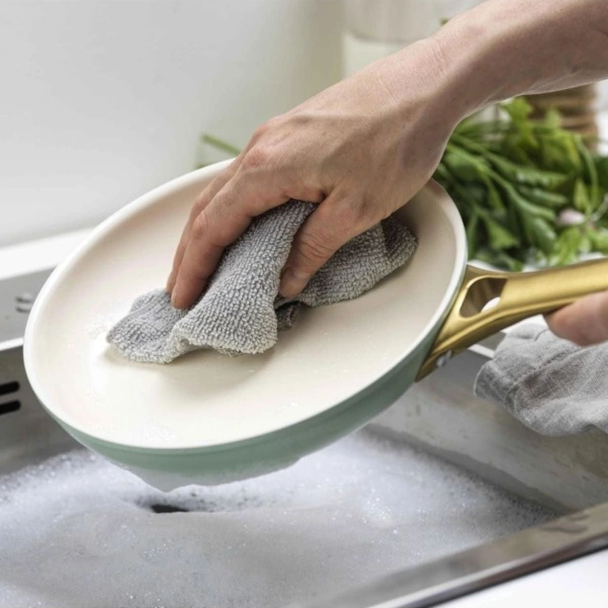 GreenPan Padova Frypan Set Mint 26cm & 30cm
