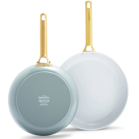 GreenPan Padova Frypan Set Smoke Blue 26cm & 30cm