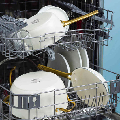 GreenPan Padova Frypan Twin Pack Cream 26cm & 30cm