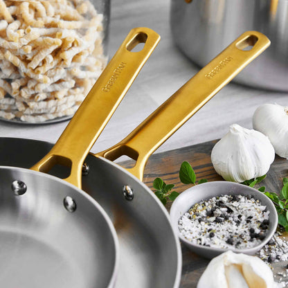 GreenPan Padova Stainless Steel Frypan Set 26 & 30cm