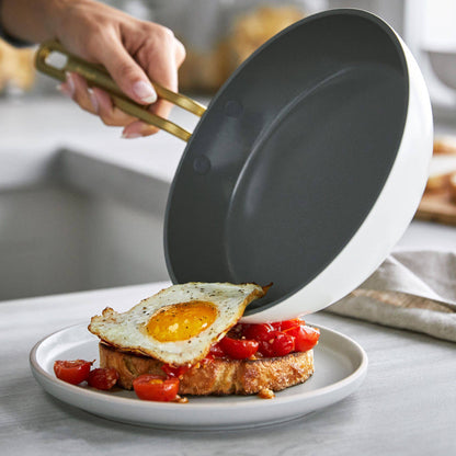 GreenPan Stanley Tucci™ Ceramic Nonstick Frypan White 20cm