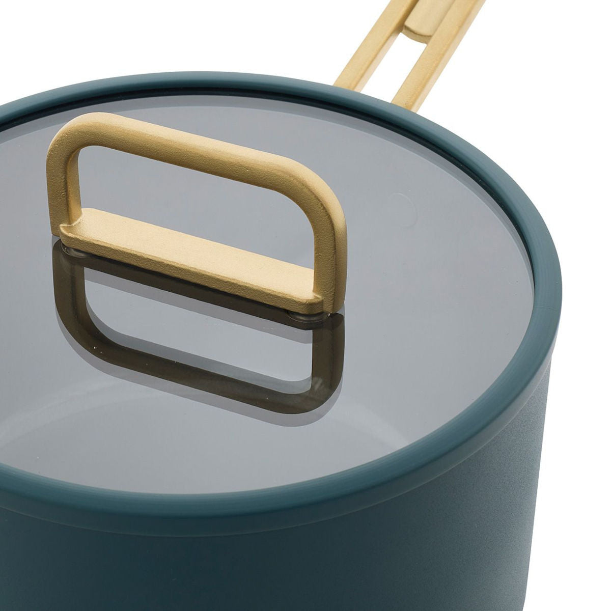 GreenPan™ Stanley Tucci™ Ceramic Nonstick Cookware Set Teal 7 Piece