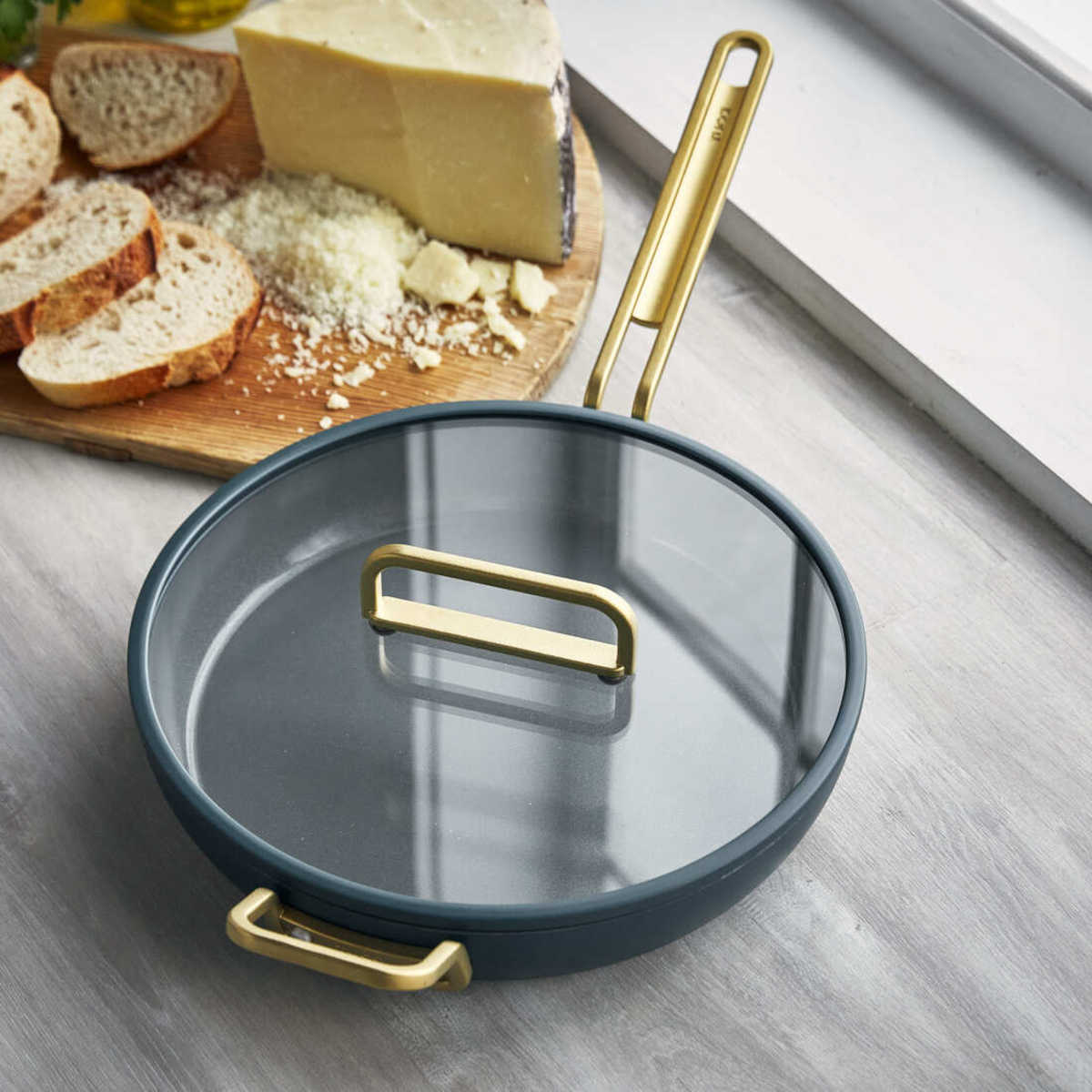 GreenPan™ Stanley Tucci™ Ceramic Nonstick Frypan Venetian Teal 30cm