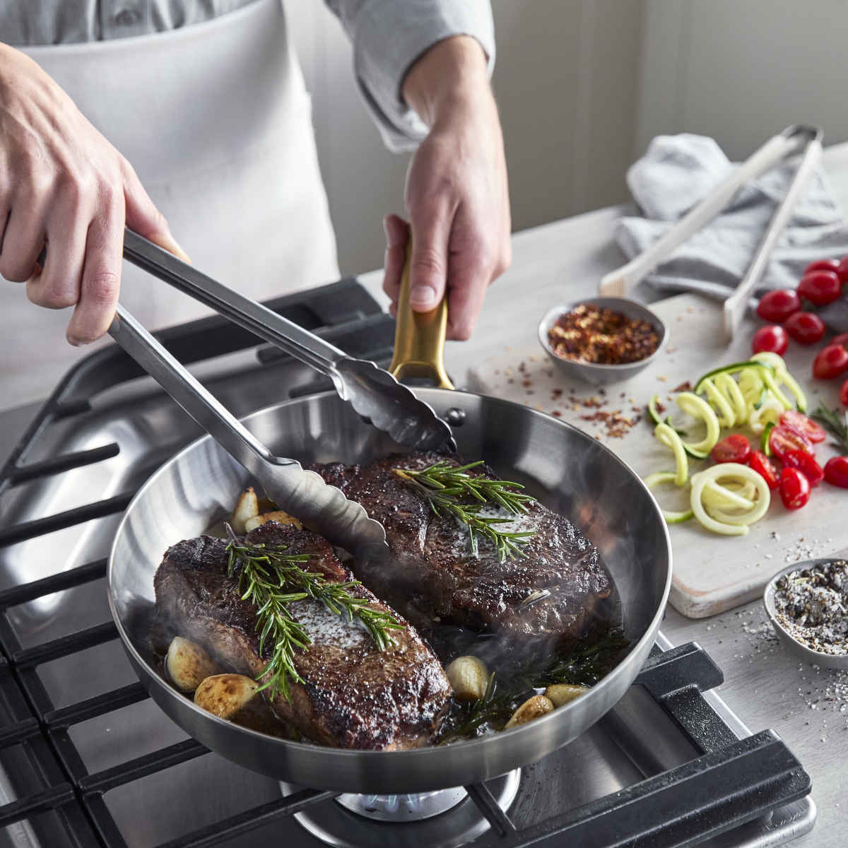 Greenpan Reserve Padova Stainless Steel Frypan 28cm