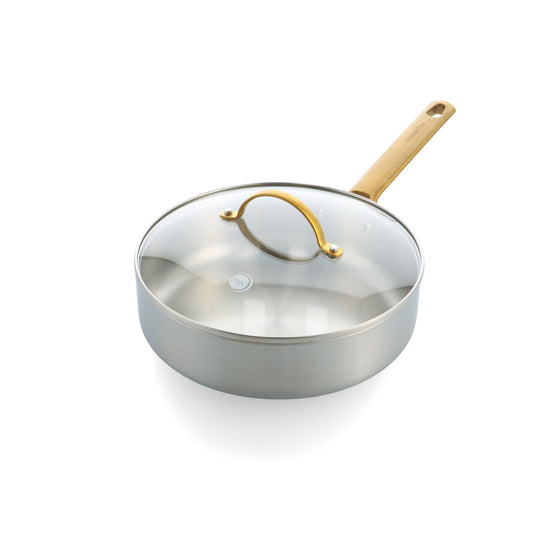 Greenpan Reserve Padova Stainless Steel Saute Pan 24cm