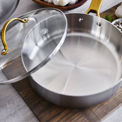Greenpan Reserve Padova Stainless Steel Saute Pan 24cm