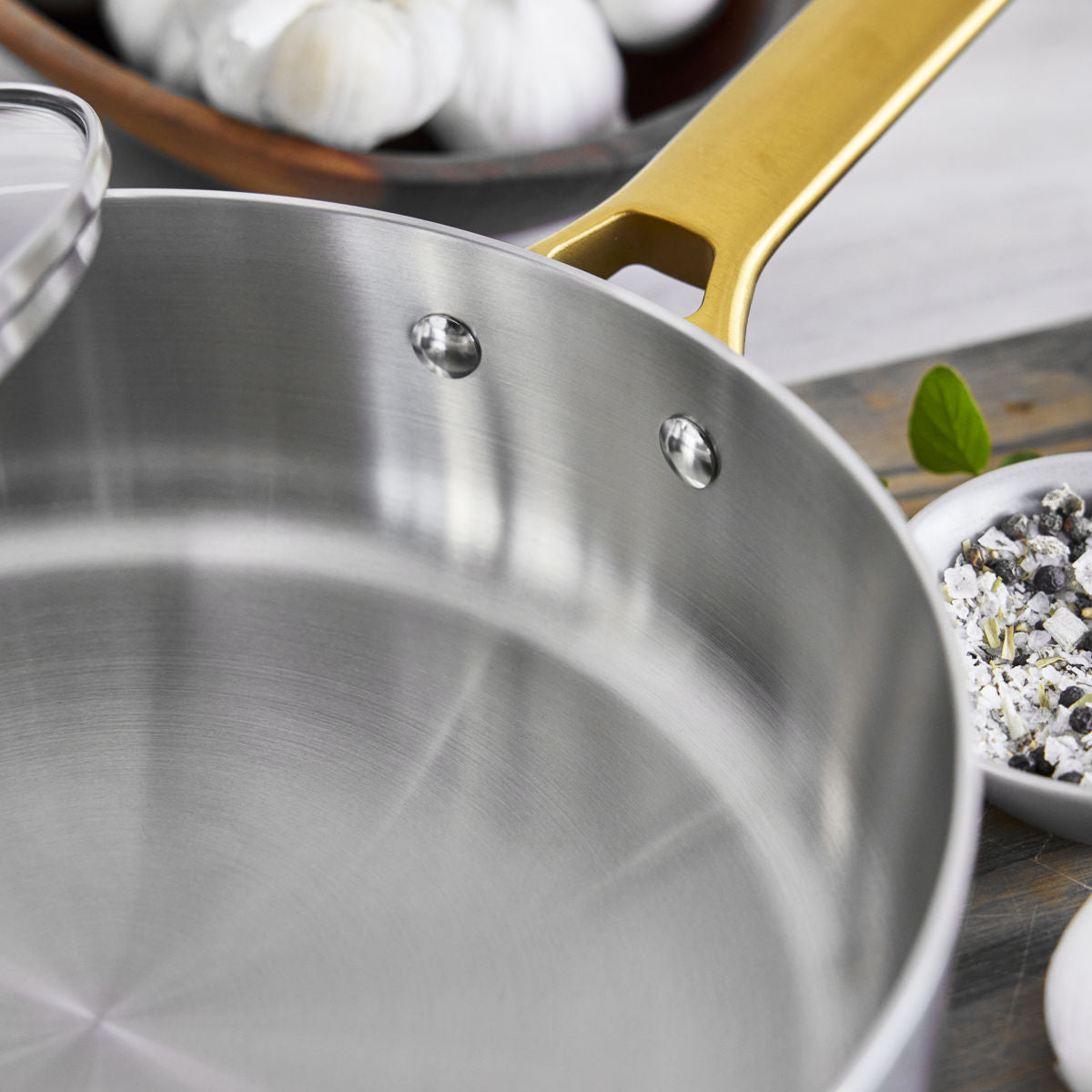 Greenpan Reserve Padova Stainless Steel Saute Pan 24cm