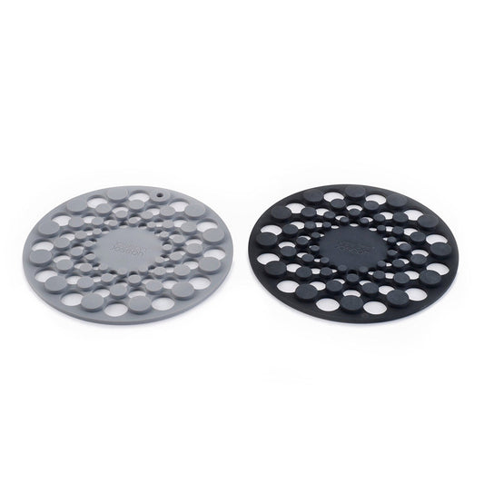 Joseph Joseph Spot-On Silicone Trivet Grey Set of 2