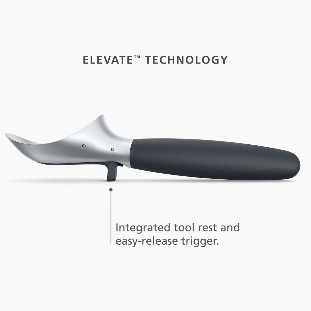 Joseph Joseph Elevate Ice Cream Scoop Grey