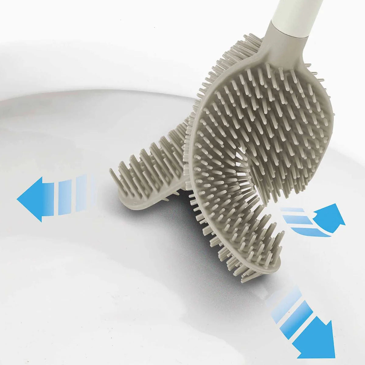 Joseph Joseph Flex 360 Toilet Brush Ecru