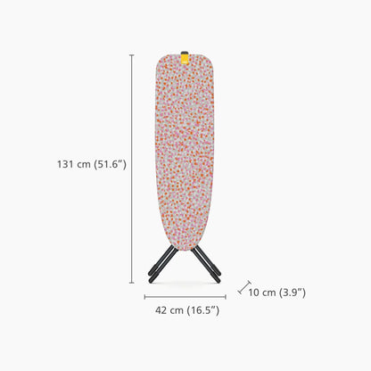 Joseph Joseph Glide Compact Ironing Board Peach Blossom