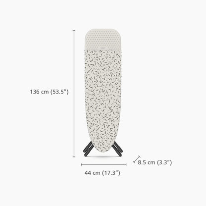 Joseph Joseph Glide Plus Ironing Board Ecru Scatter 130cm