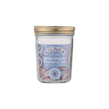 Kilner Wide Mouth Preserve Jar 350ml