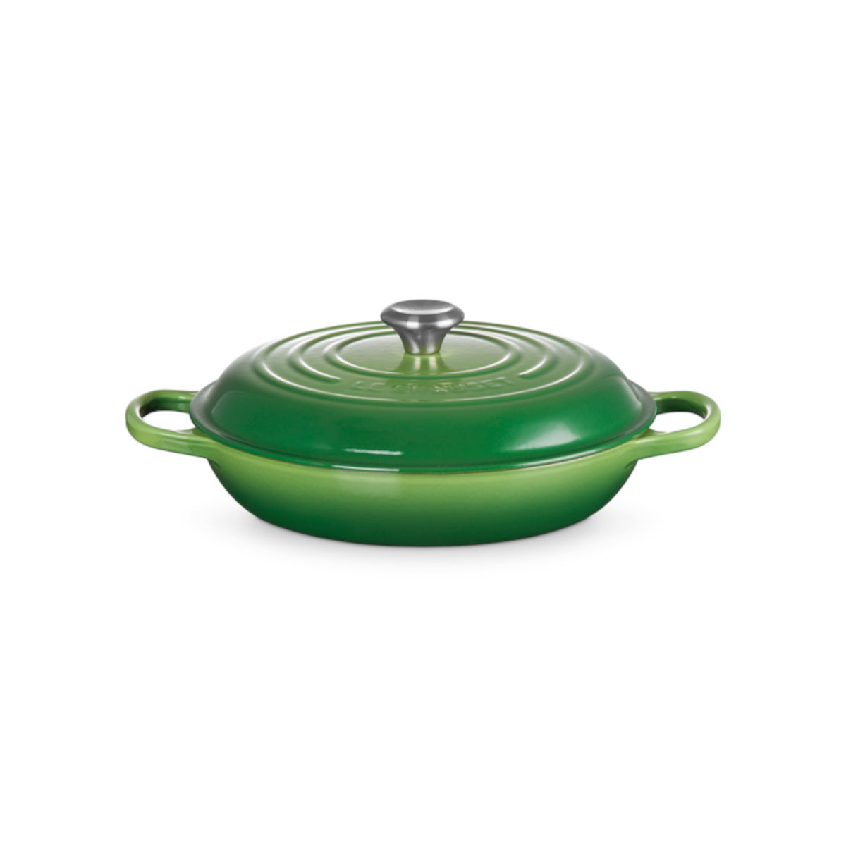Le Creuset Signature Cast Iron Shallow Casserole Bamboo 30cm (3.5L)