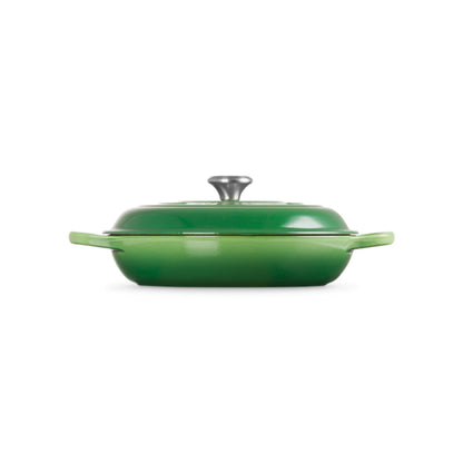Le Creuset Signature Cast Iron Shallow Casserole Bamboo 30cm (3.5L)
