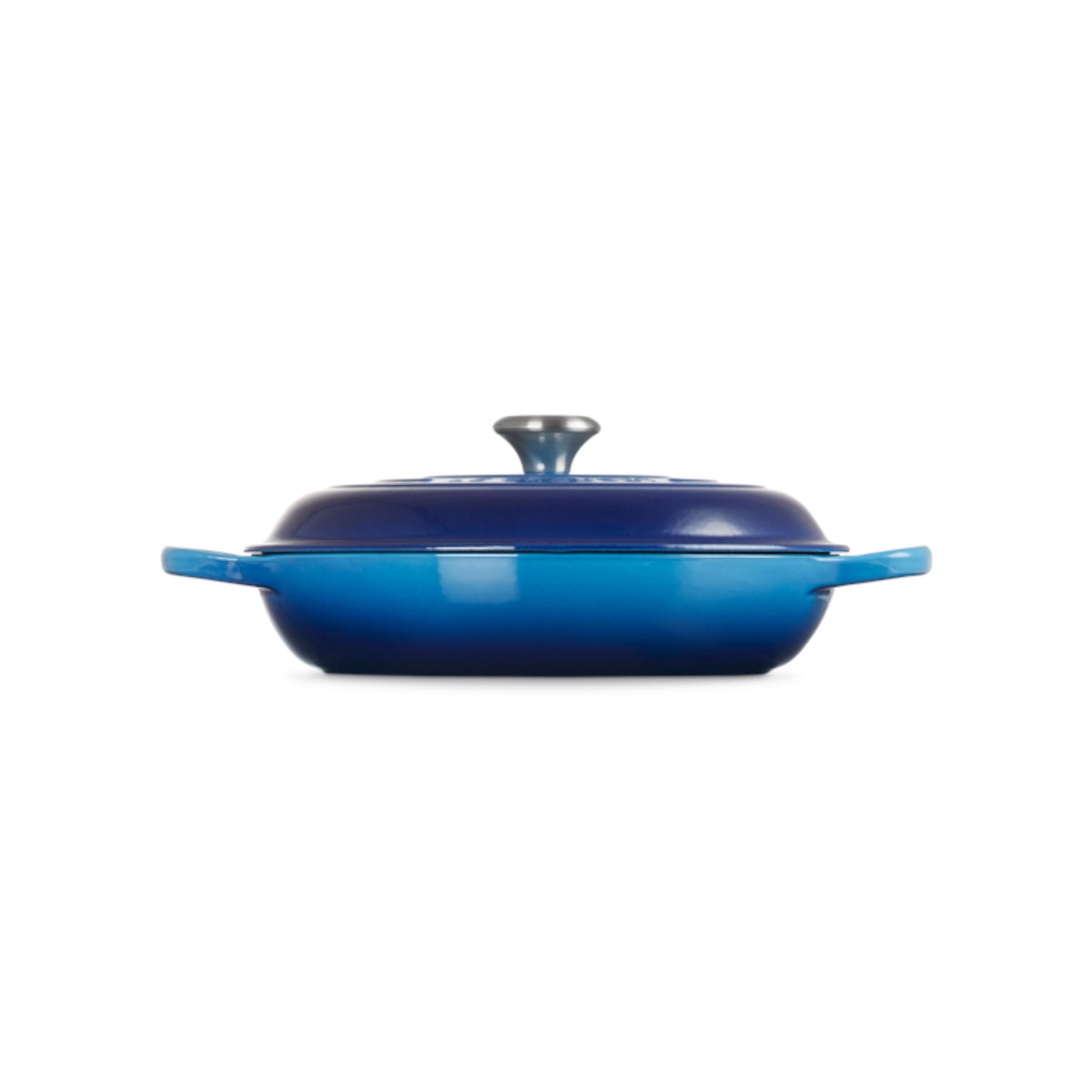 Le Creuset Signature Cast Iron Shallow Casserole Azure 30cm (3.5L)