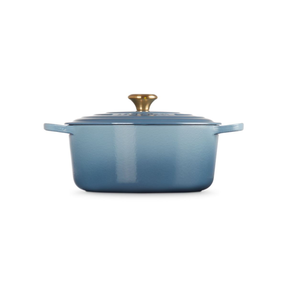 Le Creuset Signature Cast Iron Round Casserole Chambray 28cm (6.7L)