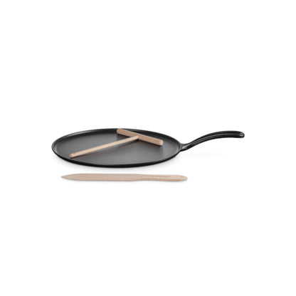 Le Creuset Crepe Pan Satin Black 27cm