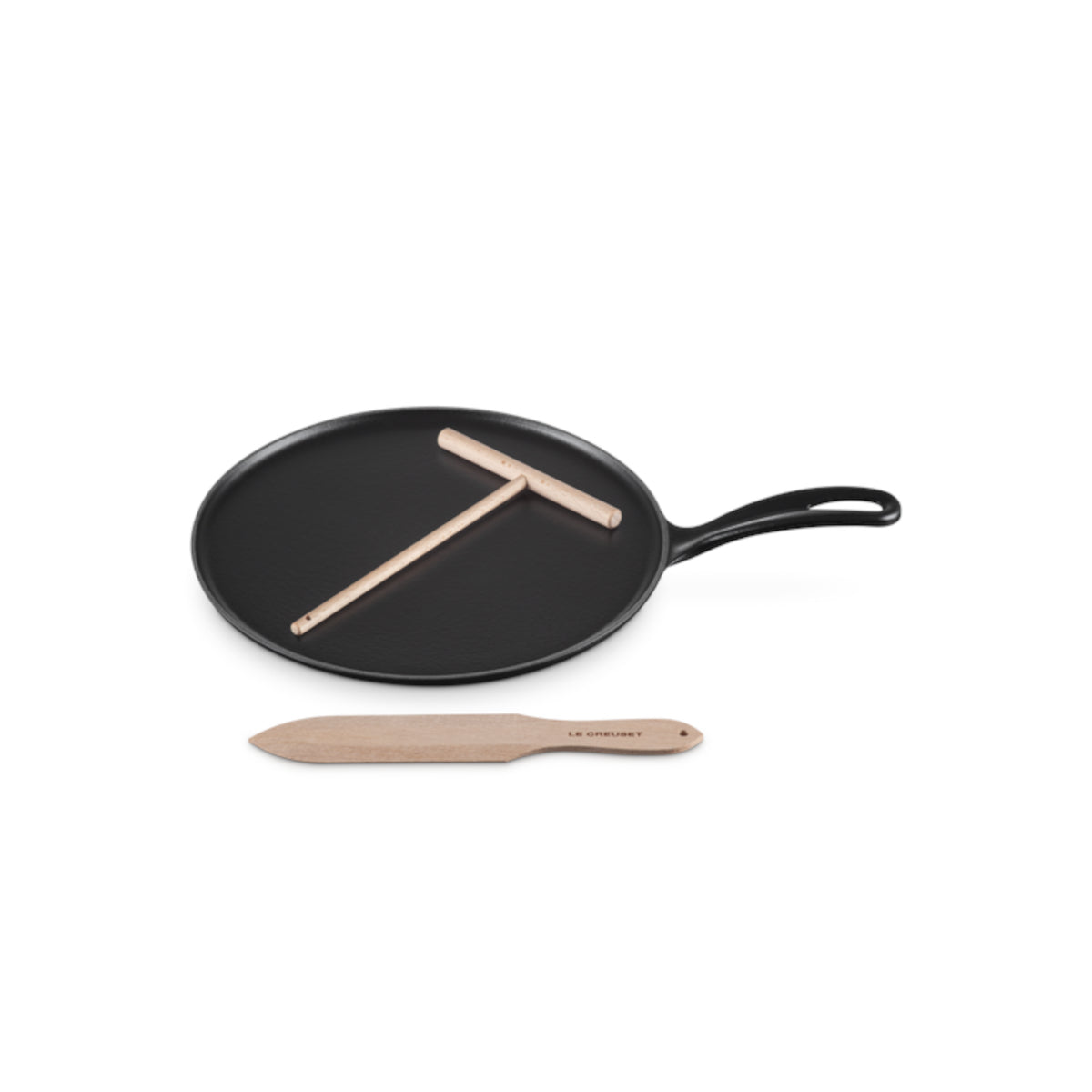 Le Creuset Crepe Pan Satin Black 27cm