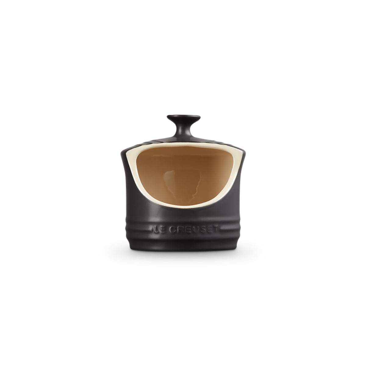 Le Creuset Stoneware Salt Pig Satin Black
