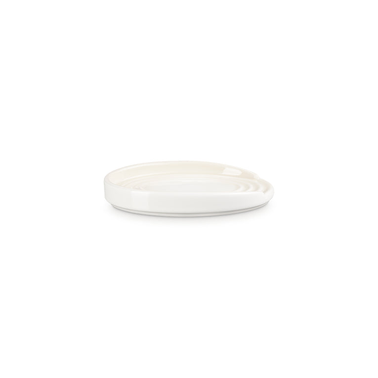Le Creuset Oval Spoon Rest Meringue 15cm